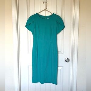 Calvin Klein Teal Midi Dress